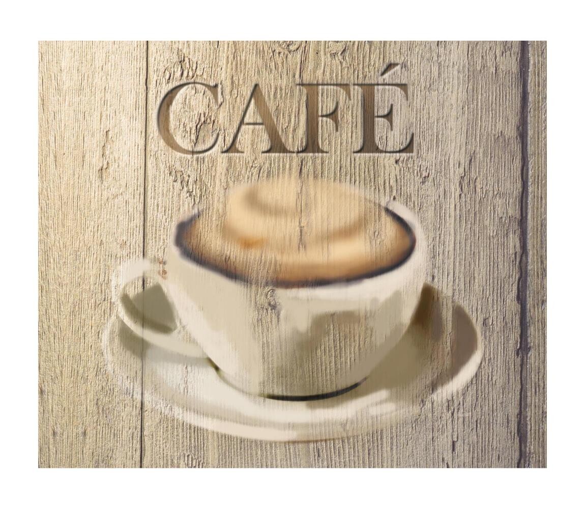 Wenko WENKO 2713600100 - Zástěna CAFÉ 60x50 cm pestrobarevná