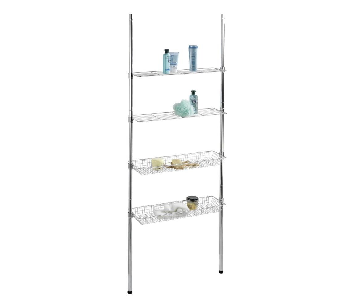 Wenko WENKO 18597100-Regál 71x285 cm lesk. chrom