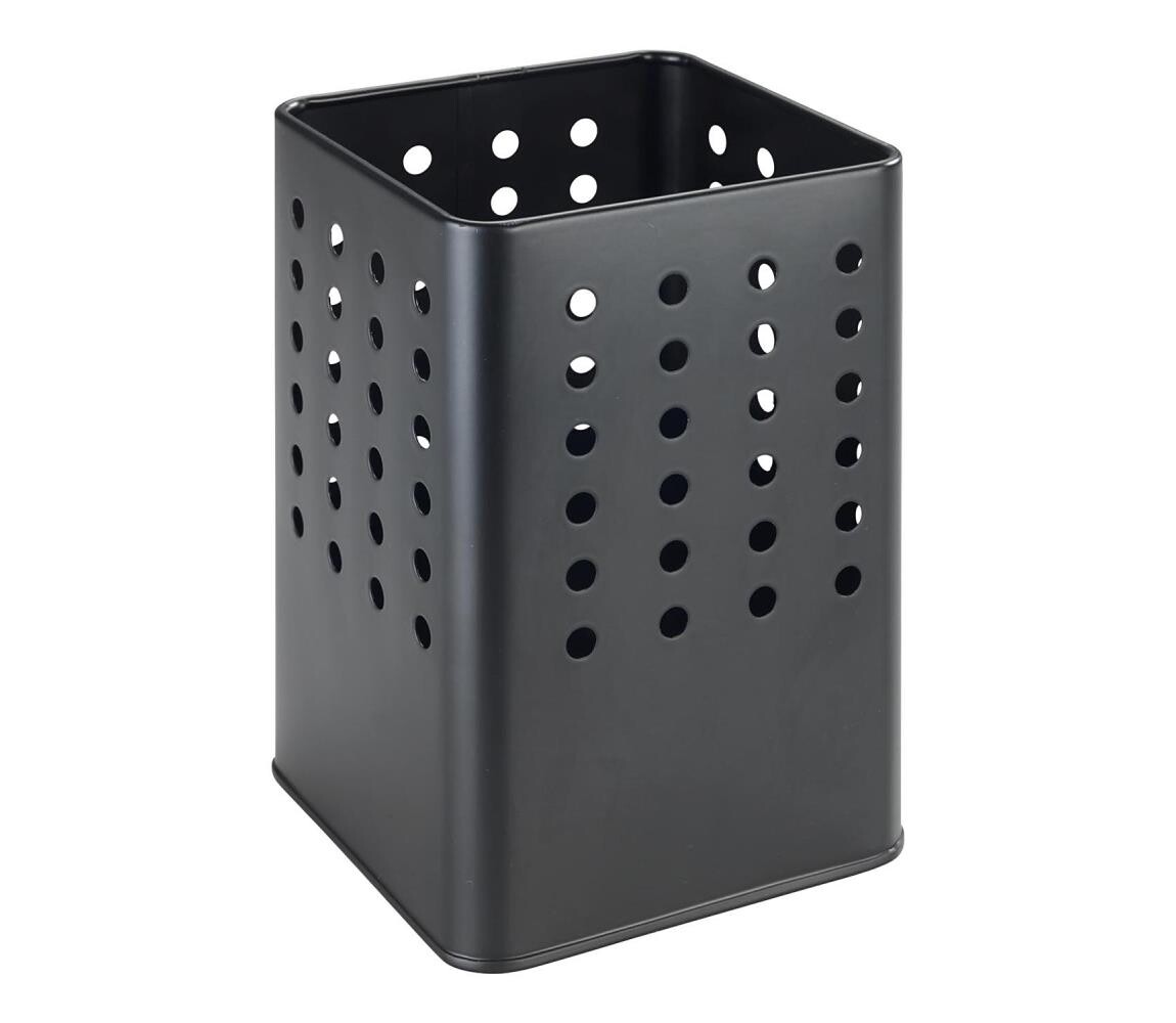 Wenko WENKO 54017100 - Držák příborů SILIO 11,5x16,5 cm černá