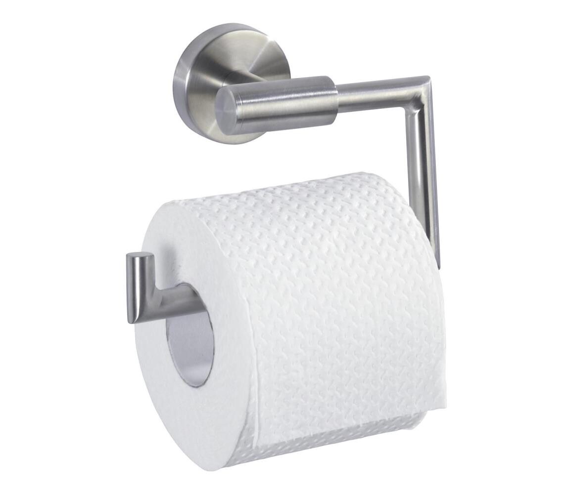 Wenko WENKO 19612100 - Držák toaletního papíru BOSIO MATT 15x10,5 cm nerez/stříbrná