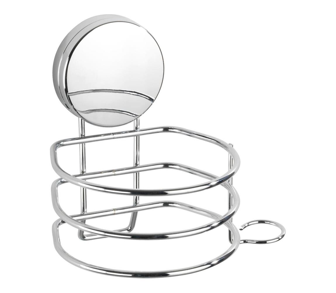 Wenko WENKO 24857100-Držák fénu STATIC-LOC + OSIMO 14x13 cm lesk. chrom