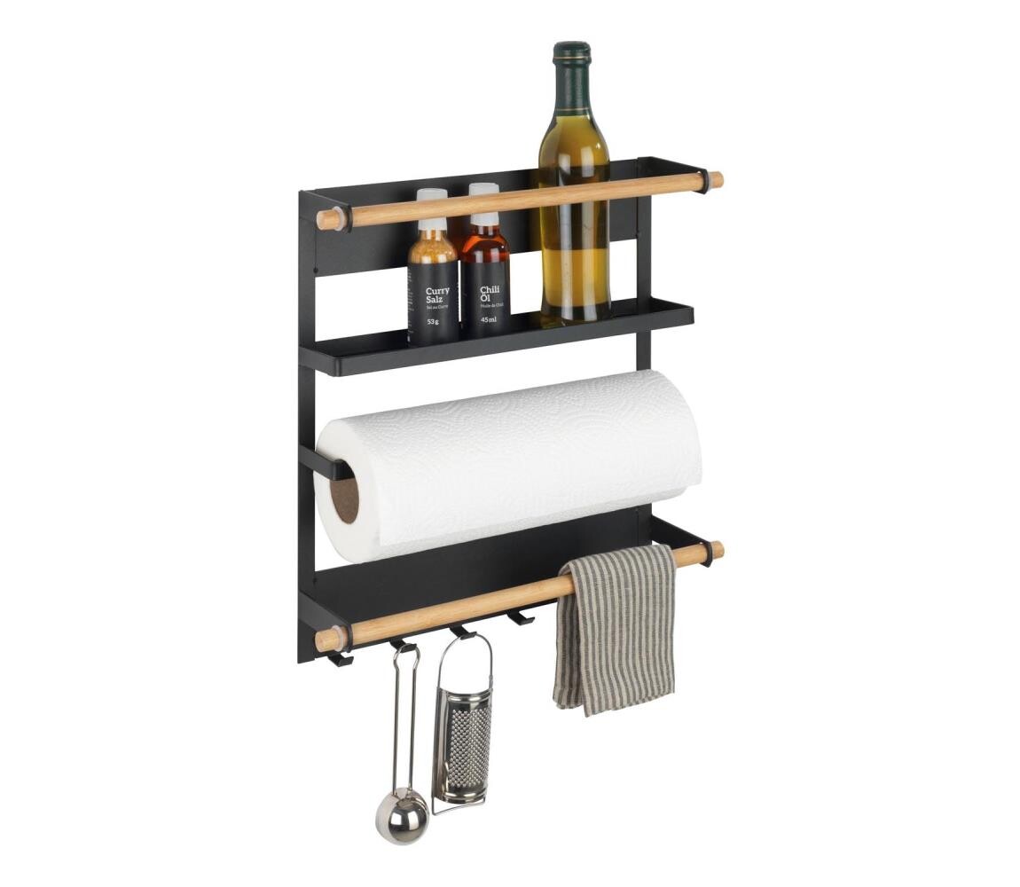 Wenko WENKO 54114100 - Organizér MAGNA 33x34 cm černá/hnědá