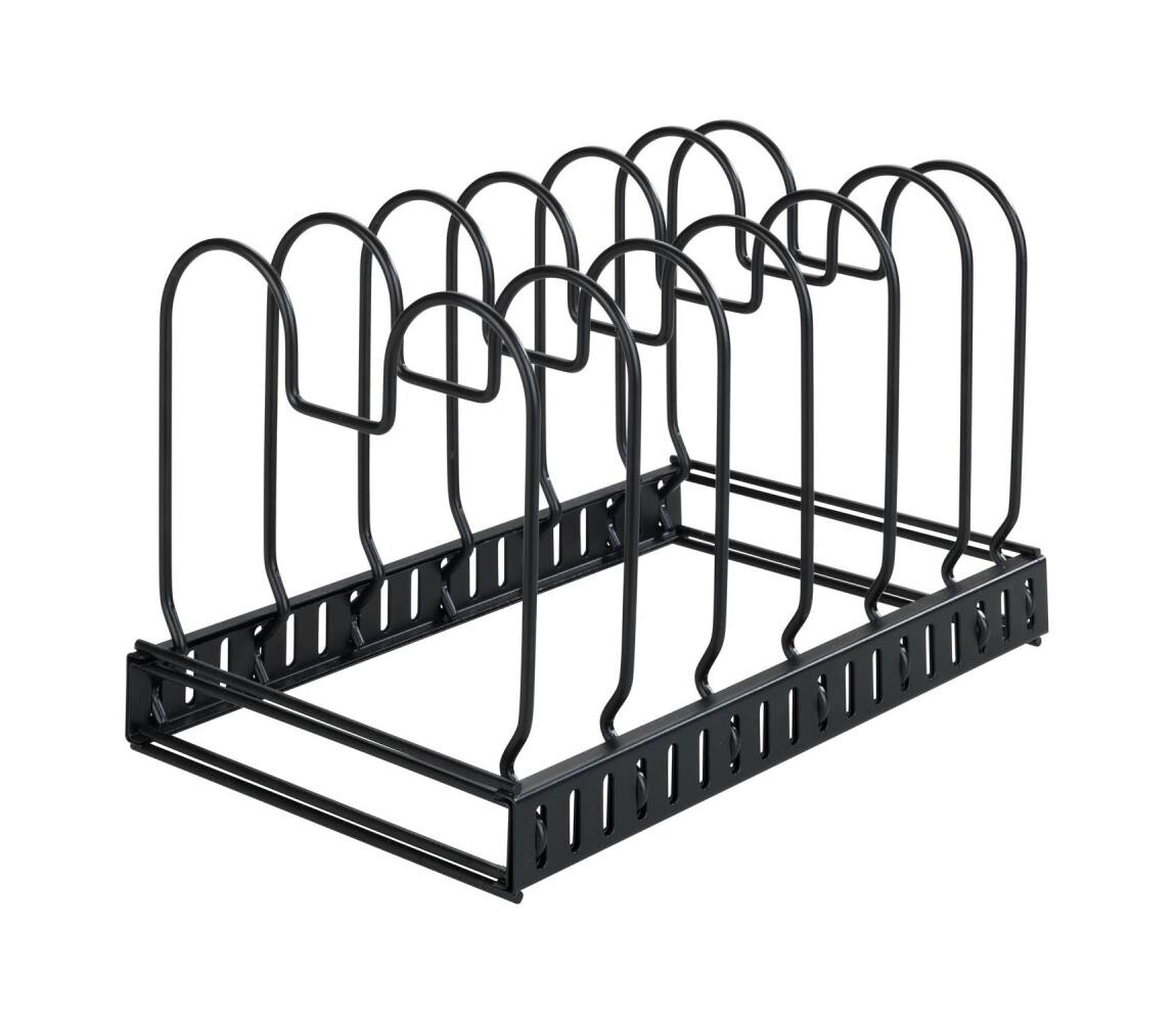 Wenko WENKO 53149100 - Držák poklic a pánví 18x18 cm černá