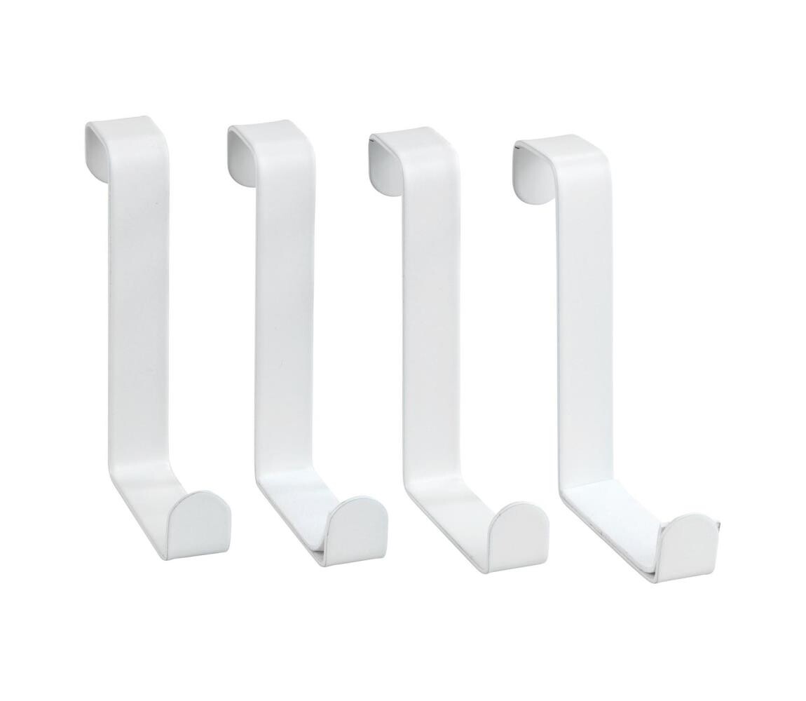Wenko WENKO 23545100-Věšák na dveře 7,6x6 cm bílá