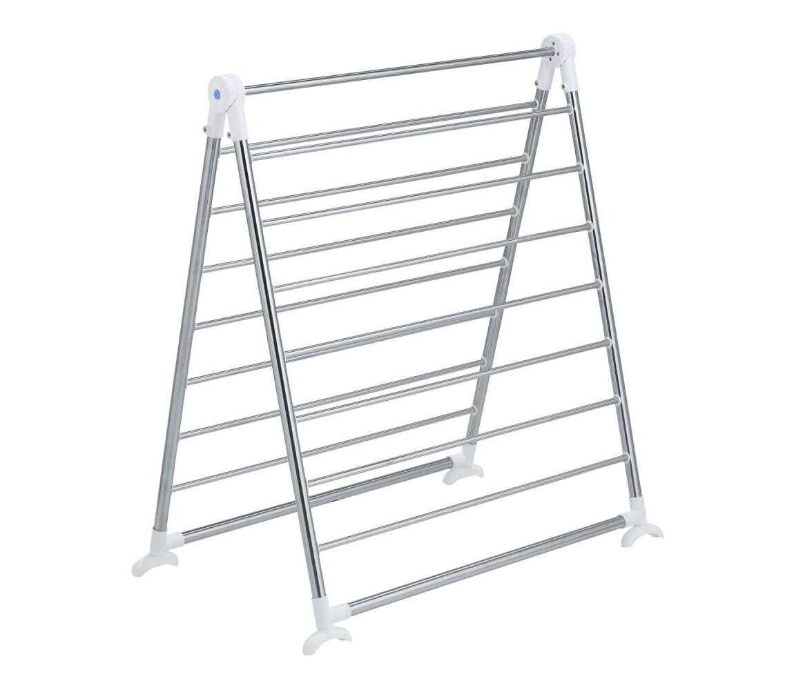 Wenko WENKO 3772020100 - Sušák PROFI 65x150 cm nerez/stříbrná/bílá