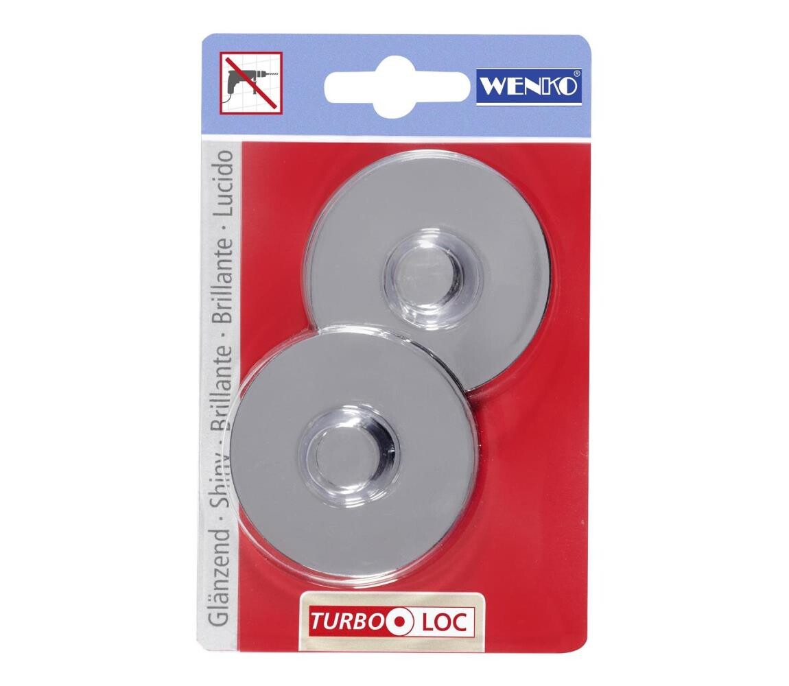 Wenko WENKO 20646100-Adaptér CLA+PREM+STYLE AD TL 6x1,4 cm lesk. chrom