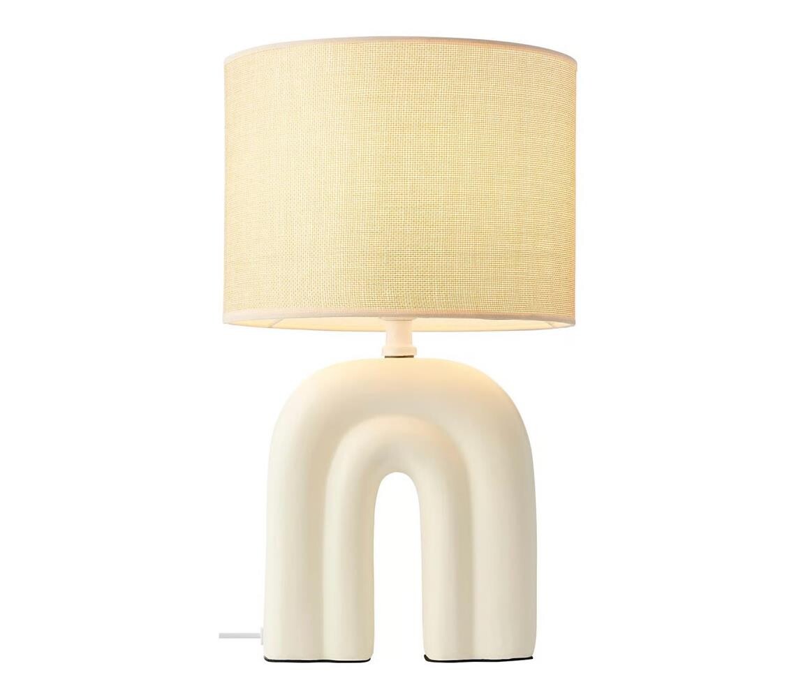 Nordlux Nordlux - Stolní lampa HAZE 1xE27/40W/230V béžová