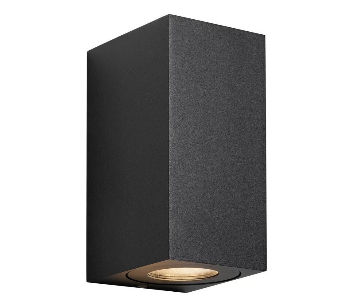 Nordlux Nordlux - Venkovní nástěnné svítidlo CANTO 2xGU10/28W/230V IP44 černá