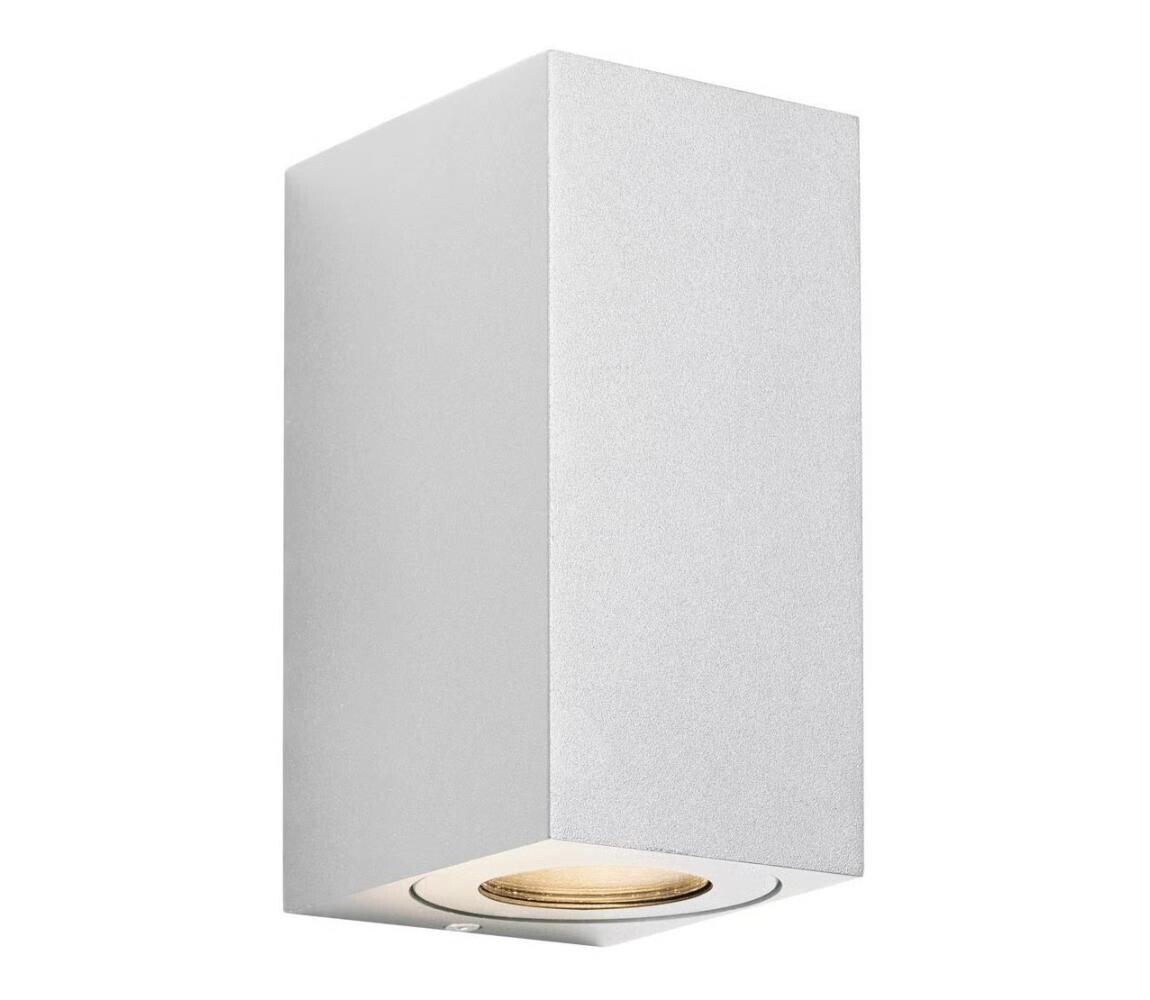 Nordlux Nordlux - Venkovní nástěnné svítidlo CANTO 2xGU10/28W/230V IP44 bílá