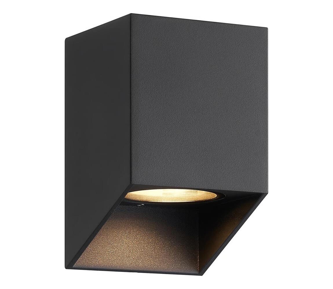 Nordlux Nordlux - Venkovní nástěnné svítidlo NIKO 1xGU10/25W/230V IP54 černá