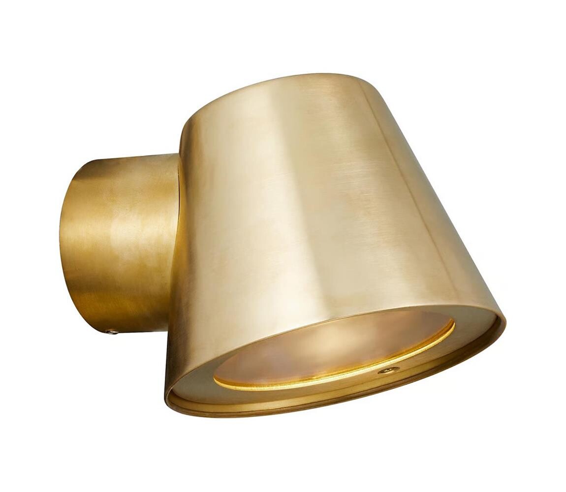 Nordlux Nordlux - Venkovní nástěnné svítidlo ALERIA 1xGU10/35W/230V IP44 mosaz