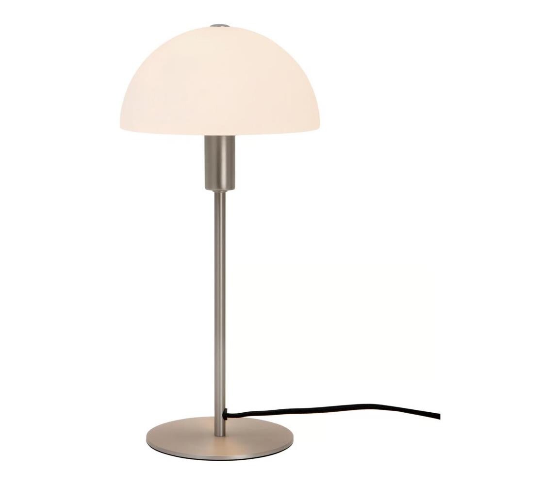 Nordlux Nordlux - Stolní lampa ELLEN 1xE14/40W/230V matný chrom/bílá