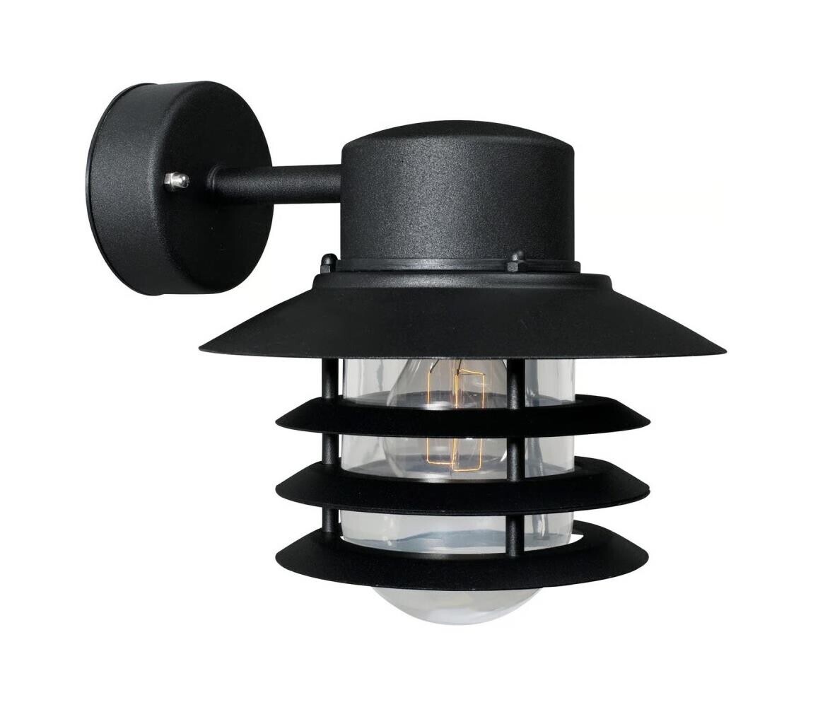 Nordlux Nordlux - Venkovní nástěnné svítidlo VEJERS 1xE27/60W/230V IP54 černá