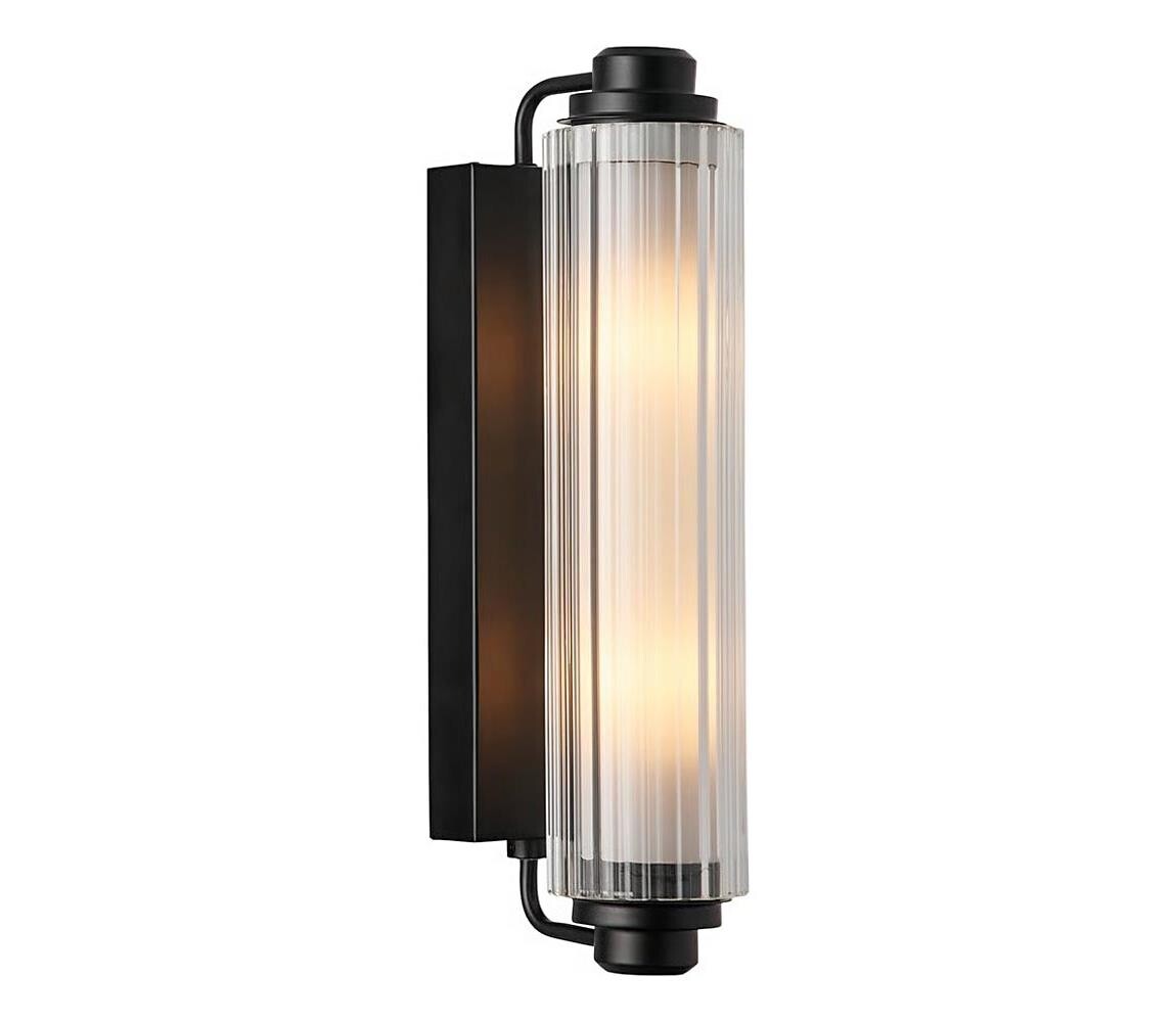 Nordlux Nordlux - Koupelnové osvětlení zrcadla NIMAL 2xE14/25W/230V IP44 černá