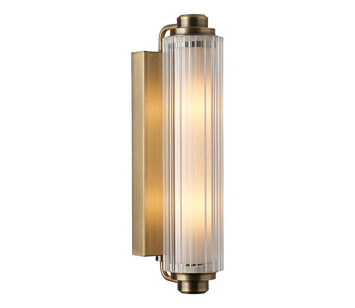 Nordlux Nordlux - Koupelnové osvětlení zrcadla NIMAL 2xE14/25W/230V IP44 mosaz