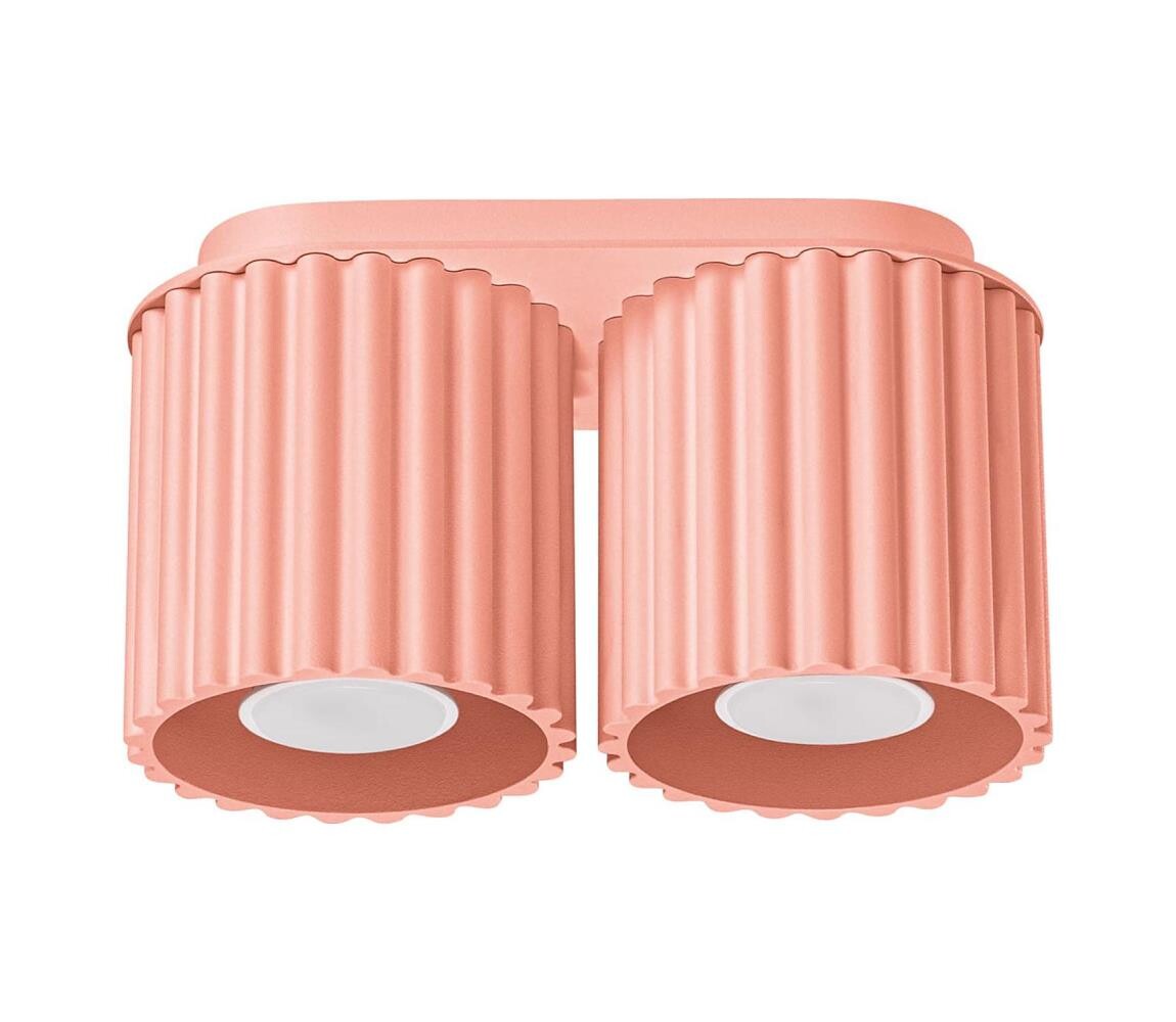 SL.1825 - Bodové svítidlo AURA 2xGU10/10W/230V růžová