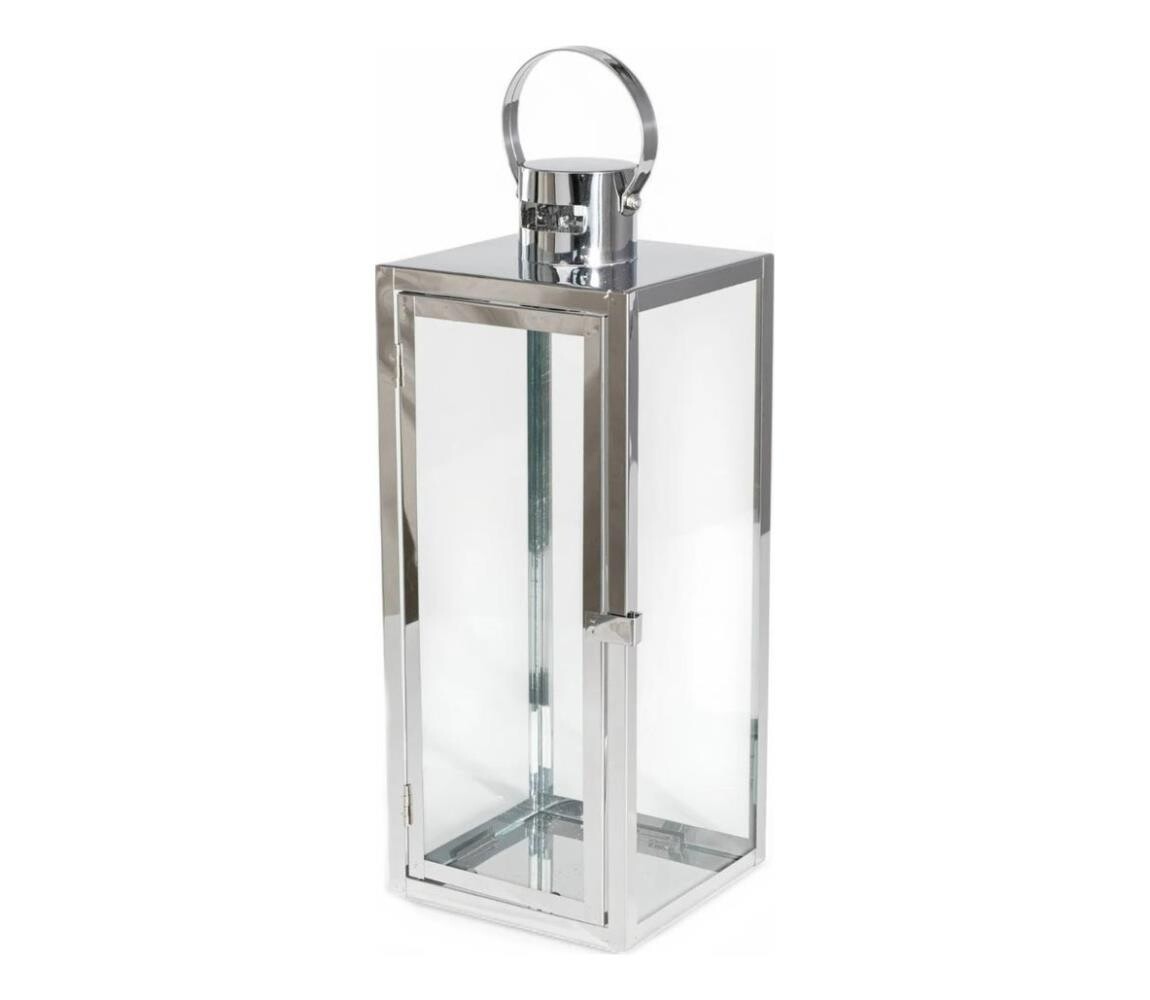 Estilo Home Dekorační lucerna 63 cm lesklý chrom