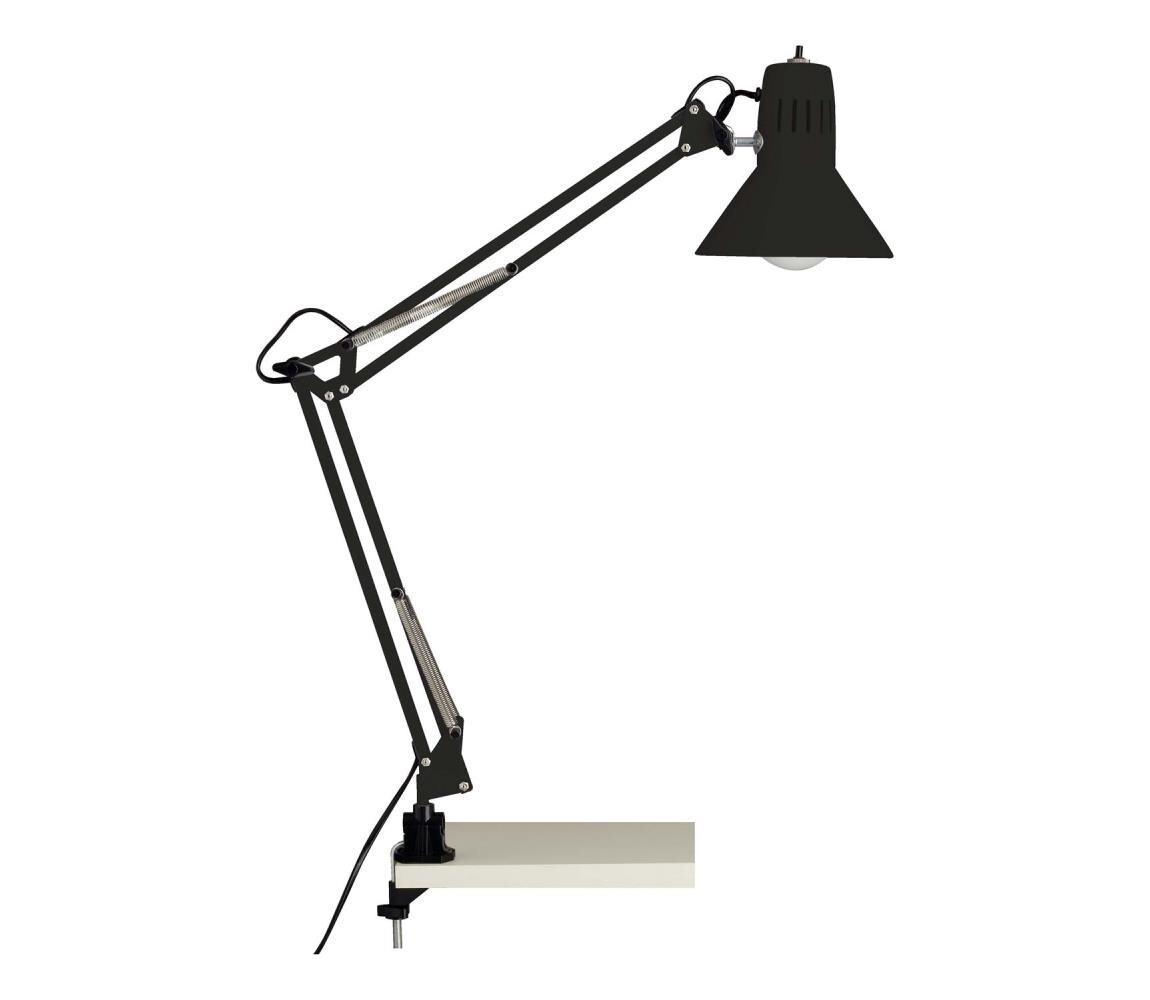 Brilliant Brilliant - Stolní lampa s klipem HOBBY 1xE27/40W/230V černá