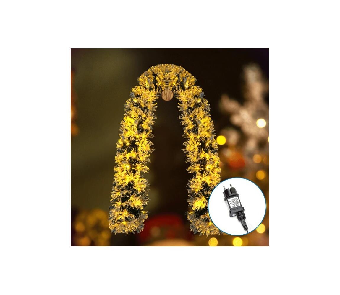 B.V.  - LED Ven. ván. dekorace 112xLED/3,6W/230V 2m IP44 teplá bílá