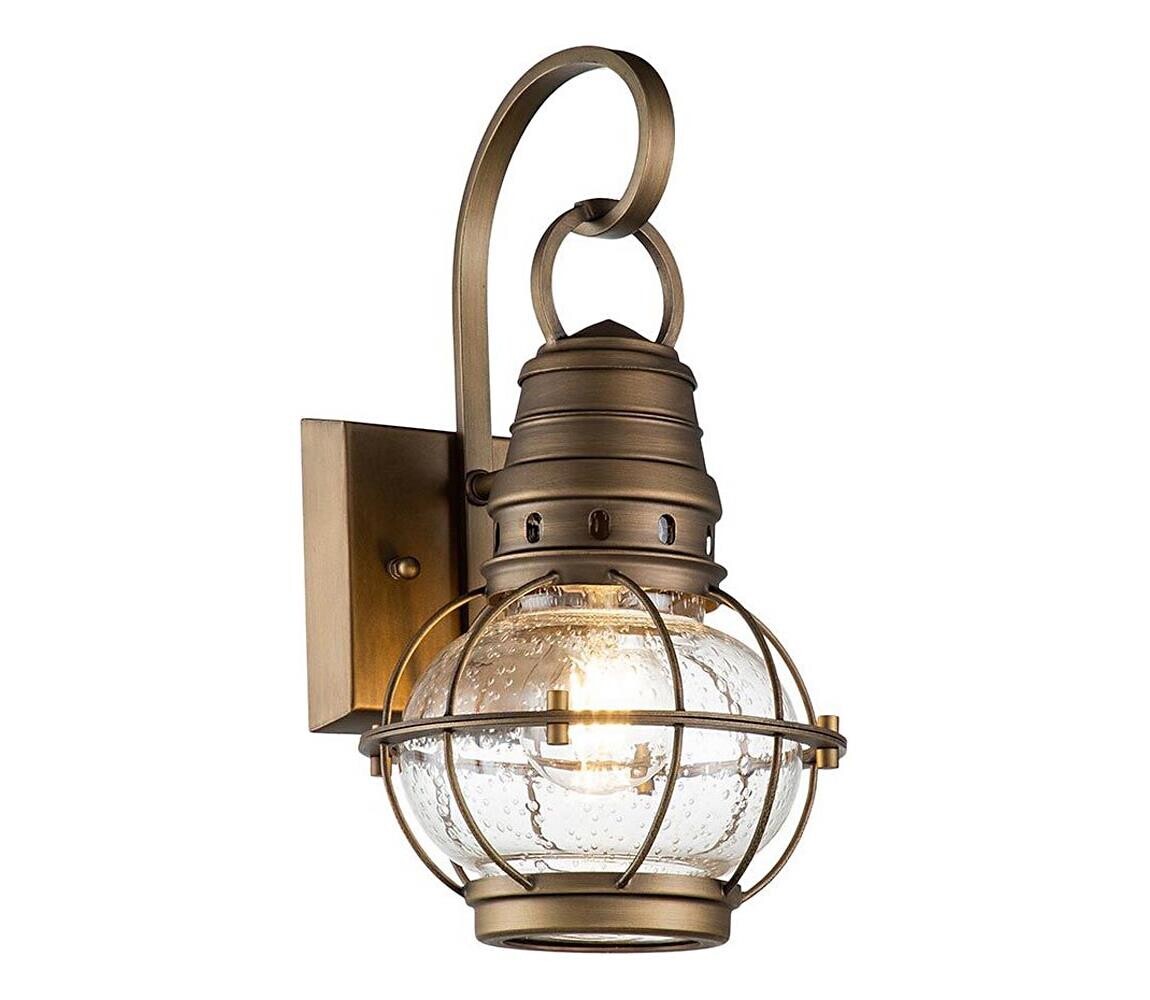 Elstead Kichler KL-BRIDGEPOINT-S-NBR - Venkovní svítidlo BRIDGEPOINT 1xE27/60W/230V IP44