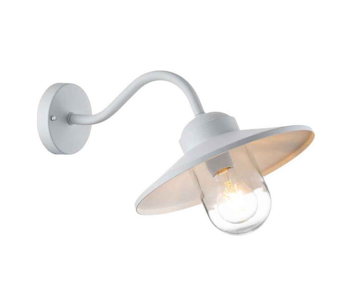 Elstead Elstead  KLAMPENBORG-WHT- Venkovní svítidlo KLAMPENBORG 1xE27/60W/230V IP44 bílá