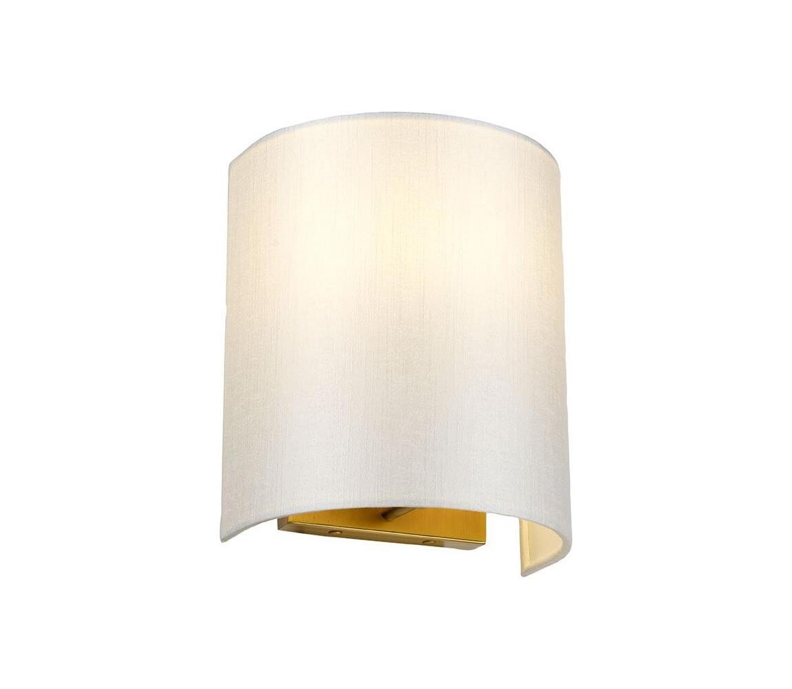 Elstead Elstead DL-COOPER-S-IV-AB - Nástěnné svítidlo COOPER 1xE27/60W/230V zlatá