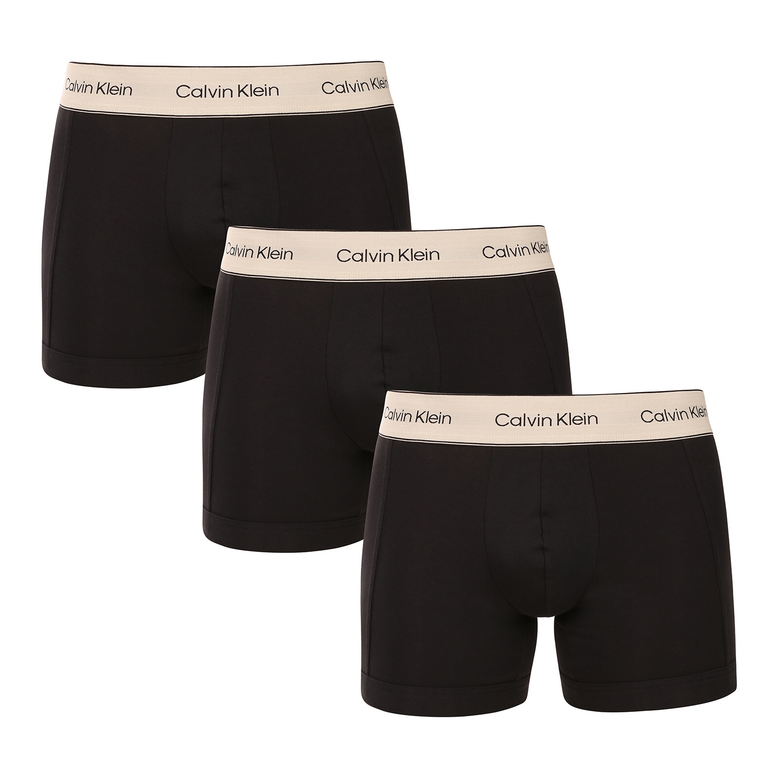 3PACK pánské boxerky Calvin Klein černé (NB4447-UB1) M, trenky / trenýrky