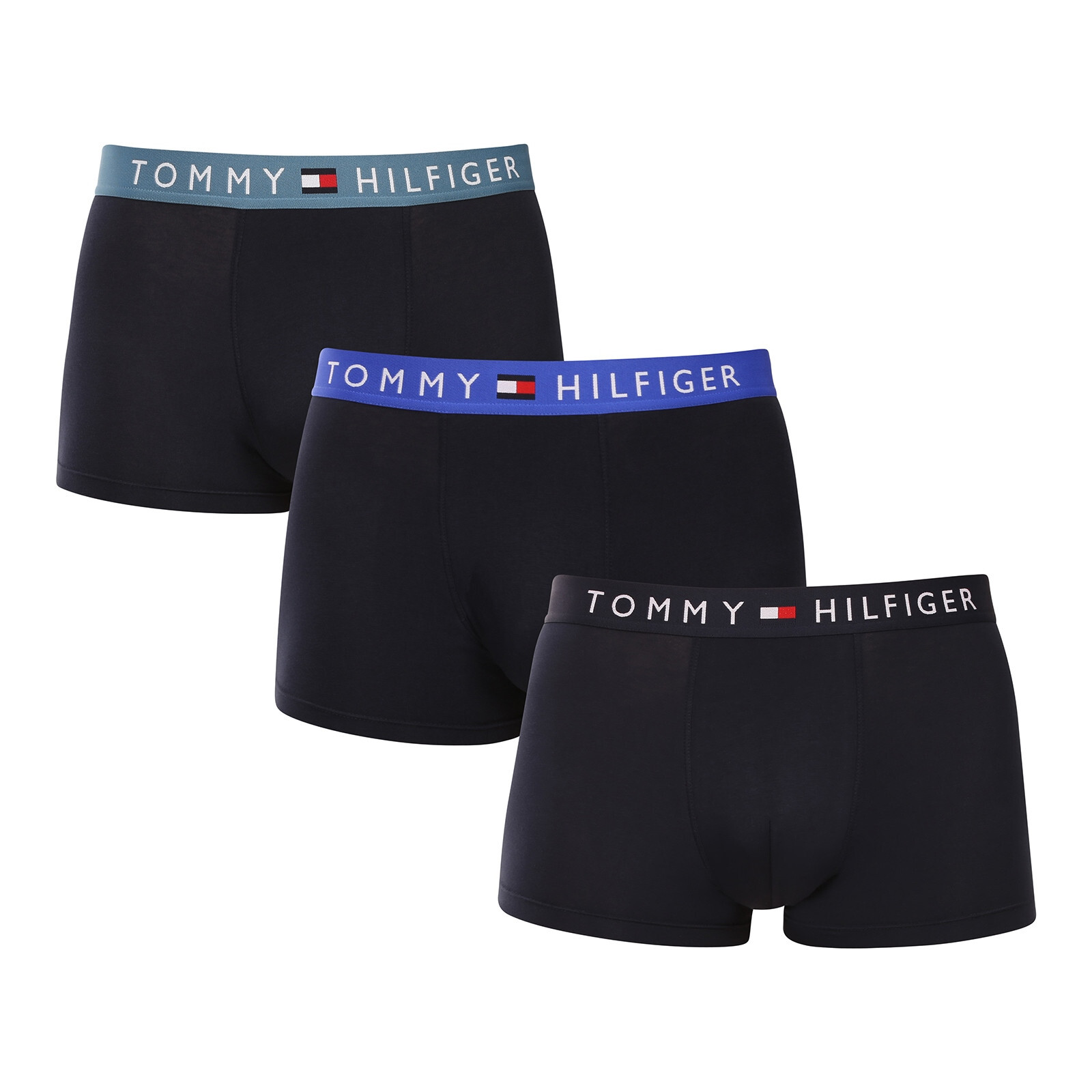 3PACK pánské boxerky Tommy Hilfiger tmavě modré (UM0UM03181 0XE) XL, trenky / trenýrky
