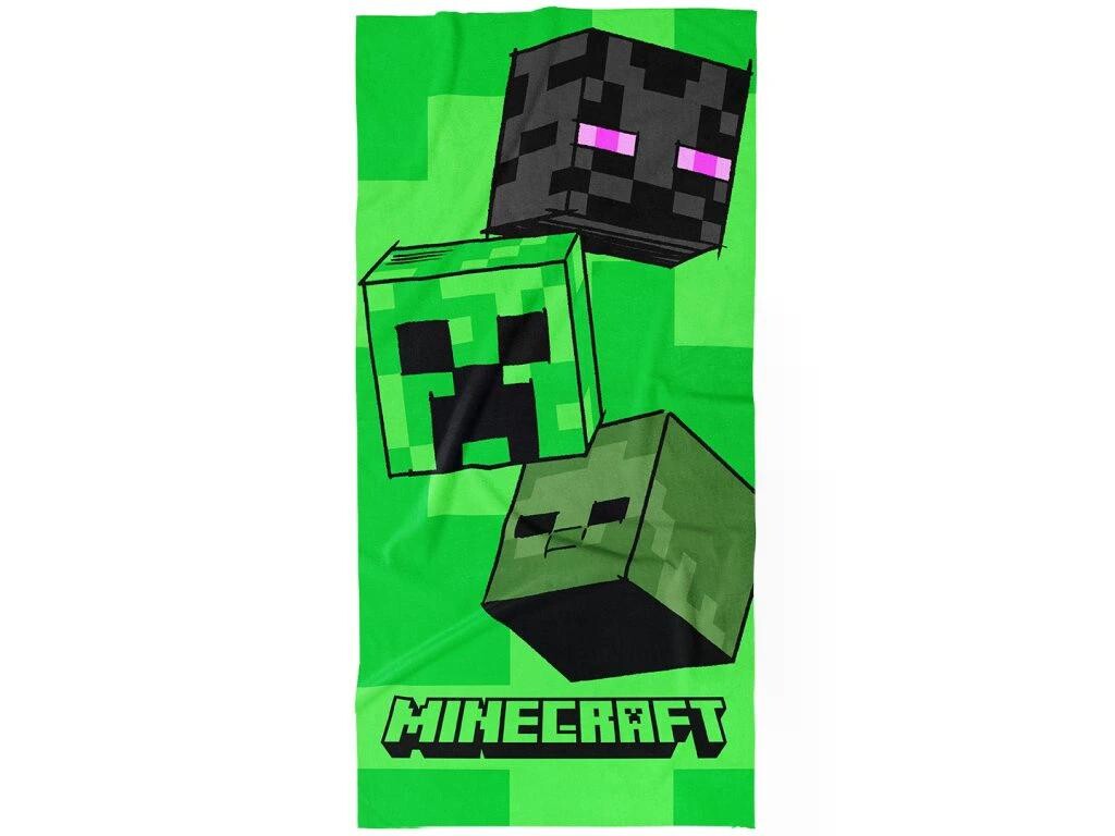Carbotex Bavlněná froté osuška 70 x 140 cm - Minecraft 