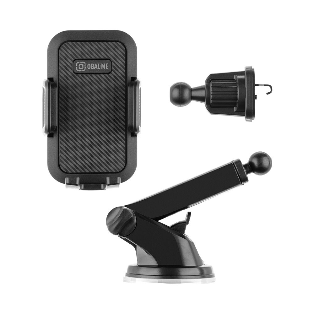 Držák do auta OBAL:ME TrioMount Black