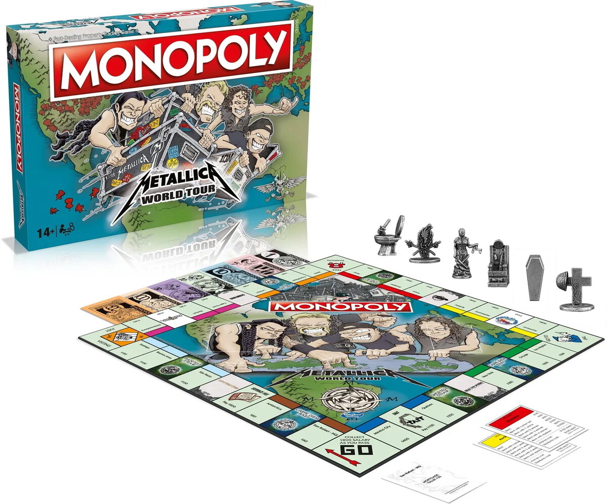 hra (monopoly) Metallica - World Tour - French Version