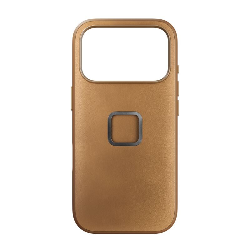 PEAK DESIGN Mobile Everyday Clarino Case iPhone 17 Pro Tan