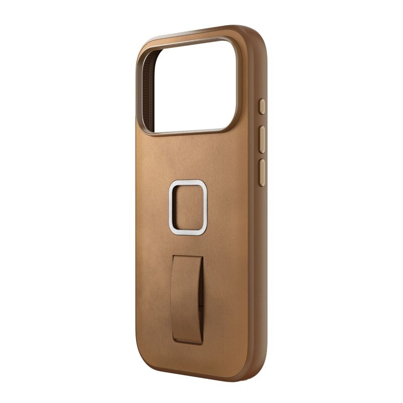 PEAK DESIGN Mobile Everyday Clarino Loop Case iPhone 17 Pro Tan