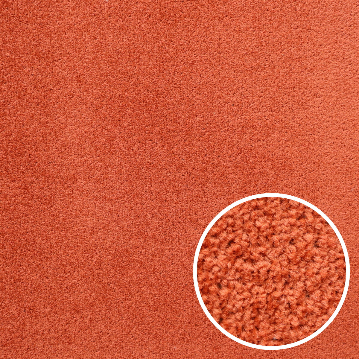 AKCE: 80x120 cm Kusový koberec Eton terra - obšitý ze všech stran, šíře, oranžová, filc, kancelář