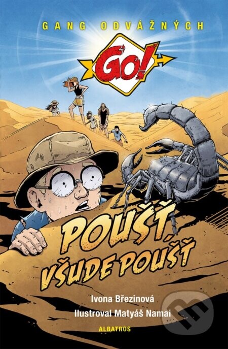 Poušť, všude poušť - Ivona Březinová, Matyáš Namai (ilustrátor)