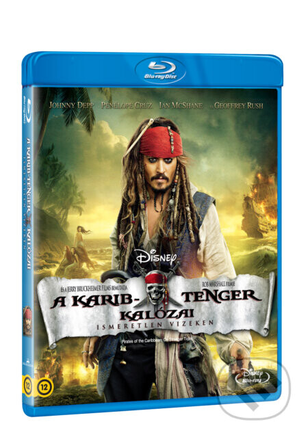 A Karib-tenger kalózai: Ismeretlen vizeken (HU) Blu-ray