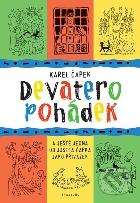 Devatero pohádek - Karel Čapek, Josef Čapek, Josef Fraško (ilustrátor)