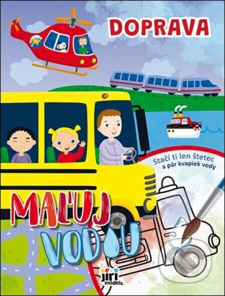 Maľuj vodou: Doprava - Jiri Models SK