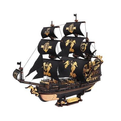 Dřevěný model - Barokní válečná loď Robotime