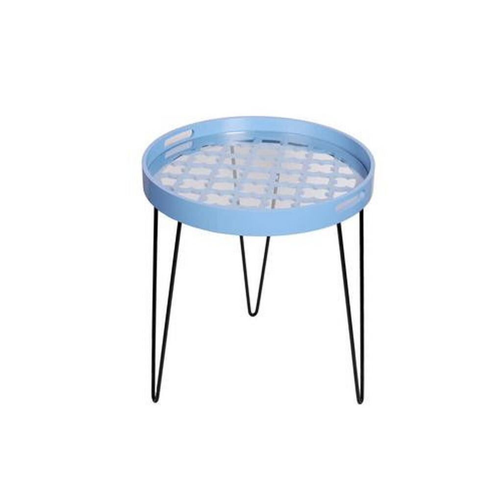 XXXL ODKLÁDACÍ STOLEK, modrá