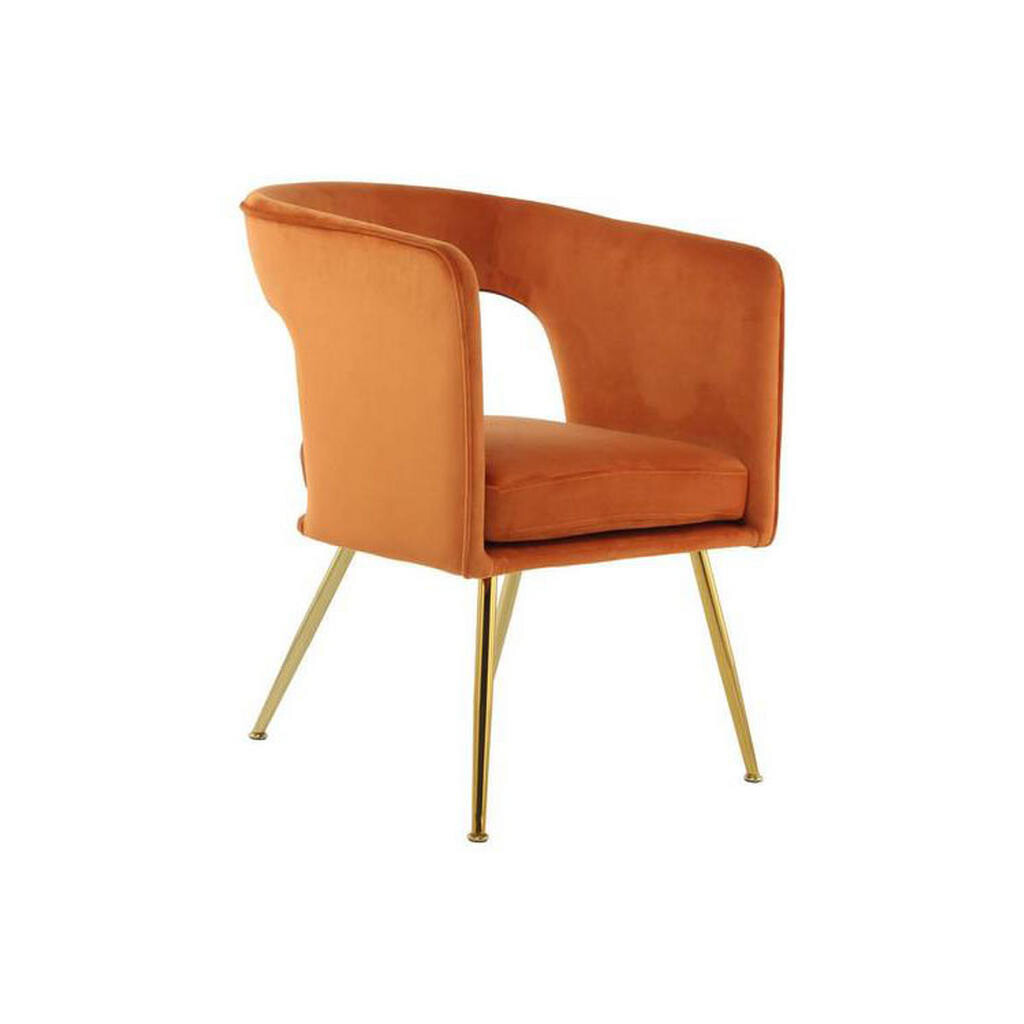 XXXL ŽIDLE S PODRUČKAMI, železo, oranžová