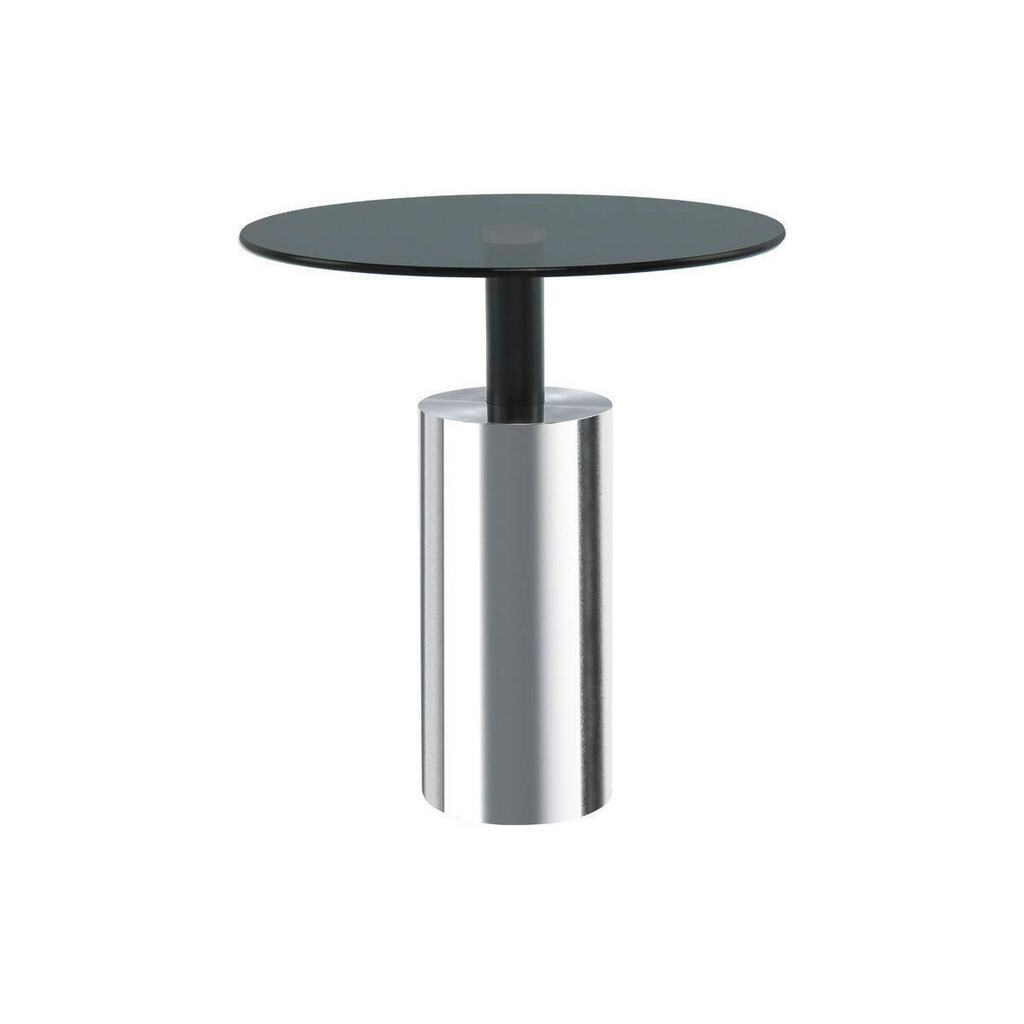 XXXL ODKLÁDACÍ STOLEK, šedá, barvy stříbra