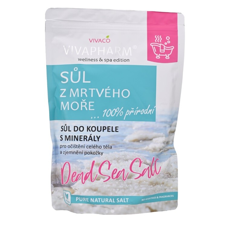 Vivaco Koupelová sůl z Mrtvého moře VivaPharm 1000 g 1000 g