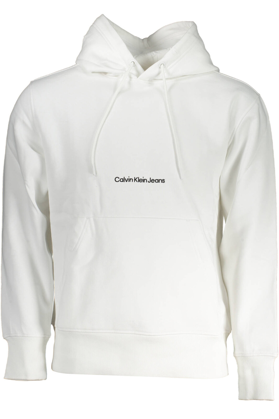 Calvin Klein Men's Brand Logo Cotton Daily Wear White Sweatshirt