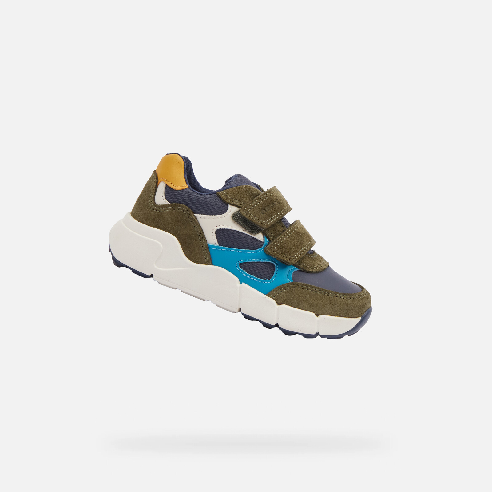 Khaki chlapecká obuv pro první krůčky Geox Flexyper Mini Boy - Kluci