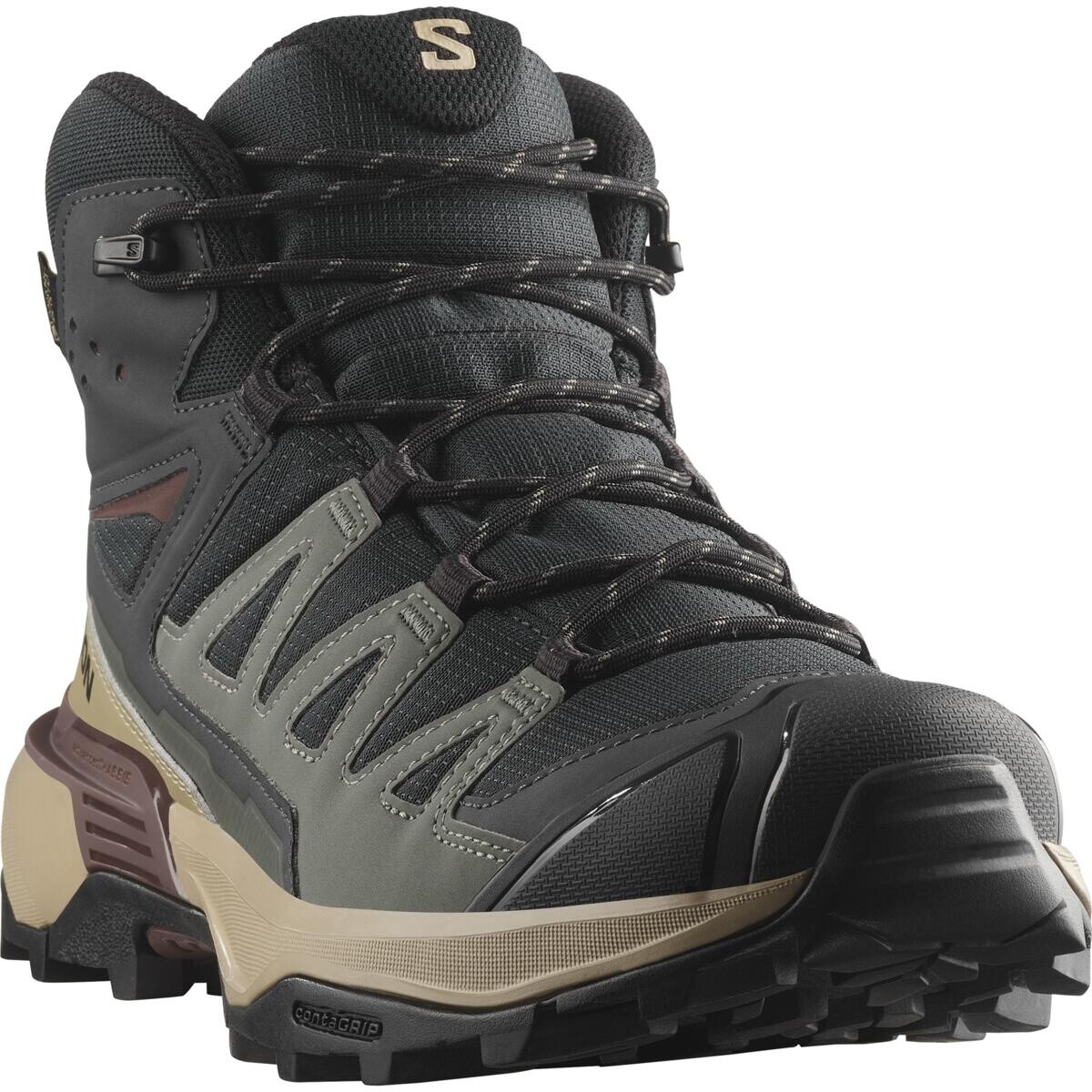 Salomon X ultra 360 Mid GTX EU 43 ⅓, phantom/desert tan/rum raisin Pánské turistické boty