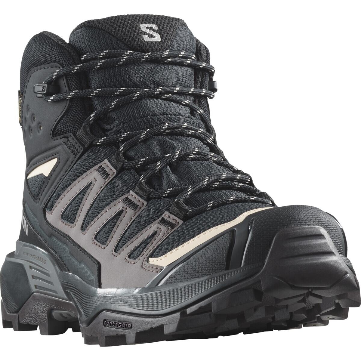 Salomon X ultra 360 Mid GTX EU 39 ⅓, black/plum kitten/shale Dámské turistické boty