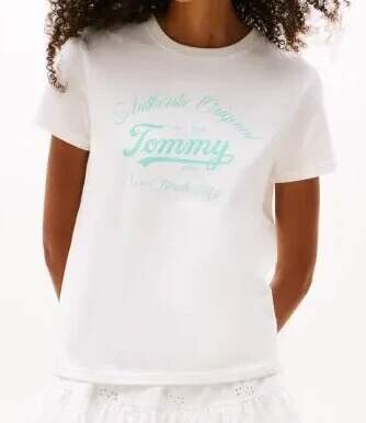 Tommy Jeans bílé tričko, S