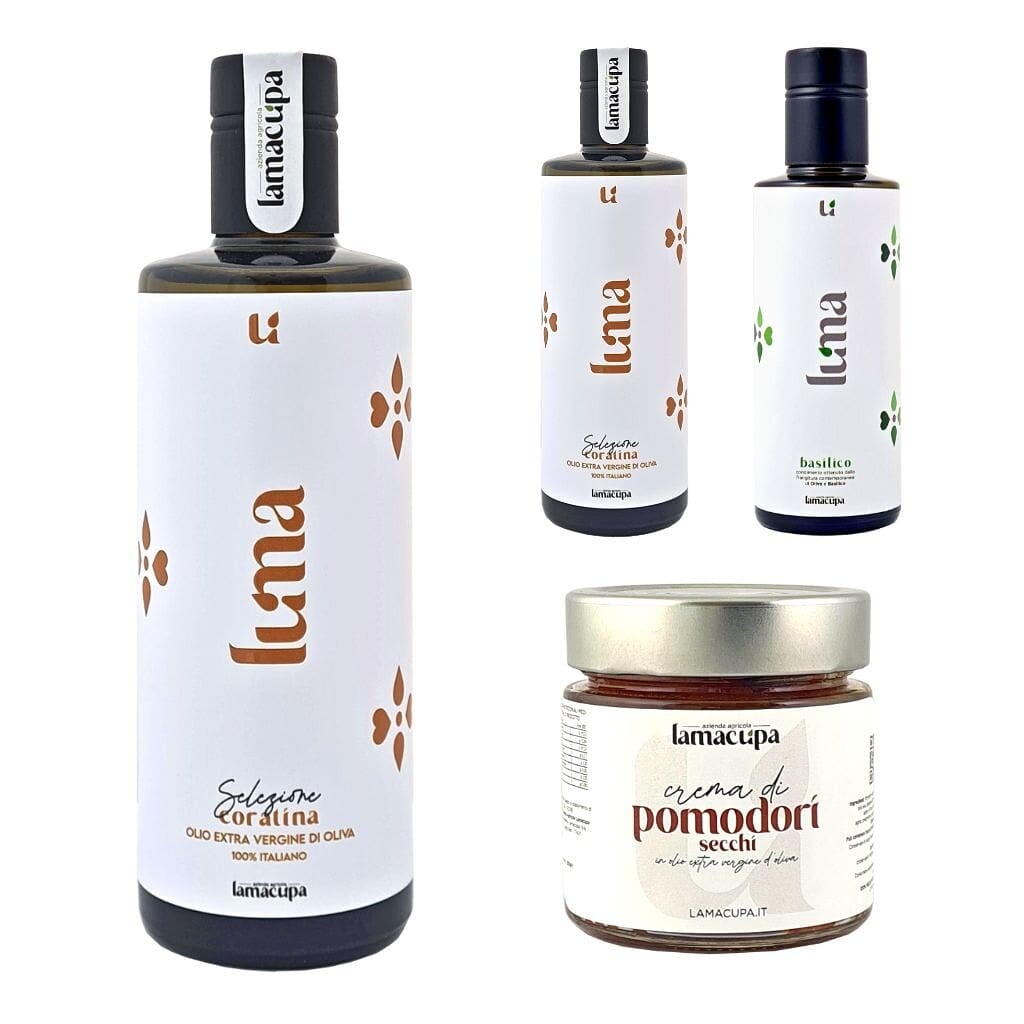 SET Lamacupa 2x Luma + 1x Bazalkový olej + krém ze sušených rajčat ZDARMA