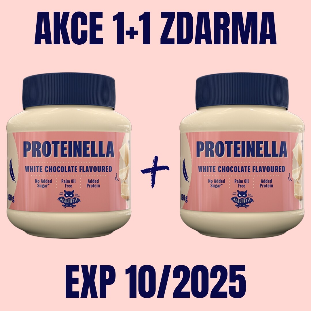 HealthyCo Proteinella White Chocolate 360 g EXP 10/2025 1+1 ZDARMA